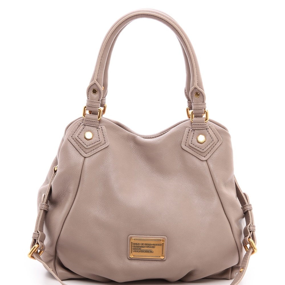 NWT Marc Jacobs Classic Q Fran Cement Bag